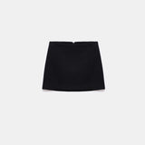 Anne Bouny Contrast Weaving Skirt