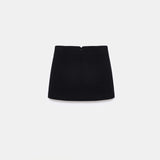 Anne Bouny Contrast Weaving Skirt