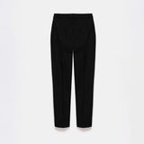 Mary Lacy Slim Fit Trousers - Black