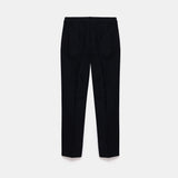 Mary Lacy Slim Fit Trousers - Dark Navy