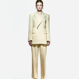 Toba Jacket in Eggnog Yellow