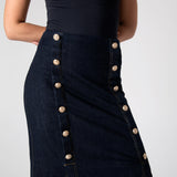 Nadia Long Skirt In Cotton
