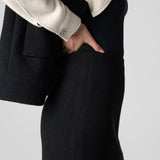Anne Bouny Contrast Weaving Skirt