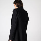Mary Lacy Pinstripe Jacket - Black