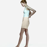 Toba Shorts in Eggnog Yellow