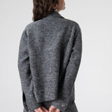 Carleen Textured Weaving Skirt - Anthracite