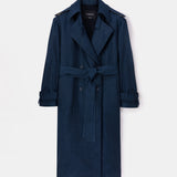 Ise Trenchcoat in Underwater Blue
