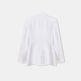 Toba Jacket in Coral White