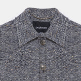 Carleen Textured Weaving Jacket - Anthracite