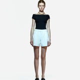 Toba Shorts in Coral White