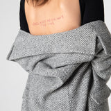 Adele Herringbone Coat - Cool Gray