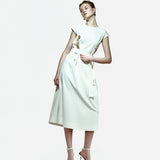 Isogi Dress with Button