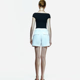 Toba Shorts in Coral White